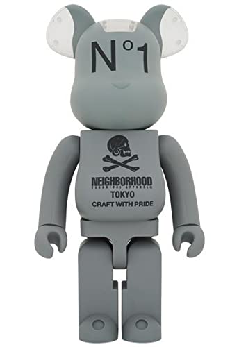 その他 NEIGHBORHOOD - neighborhood be@brick 1000 Amazon.co.jp: Neighborhood Bear Brick Gray 1000% Total